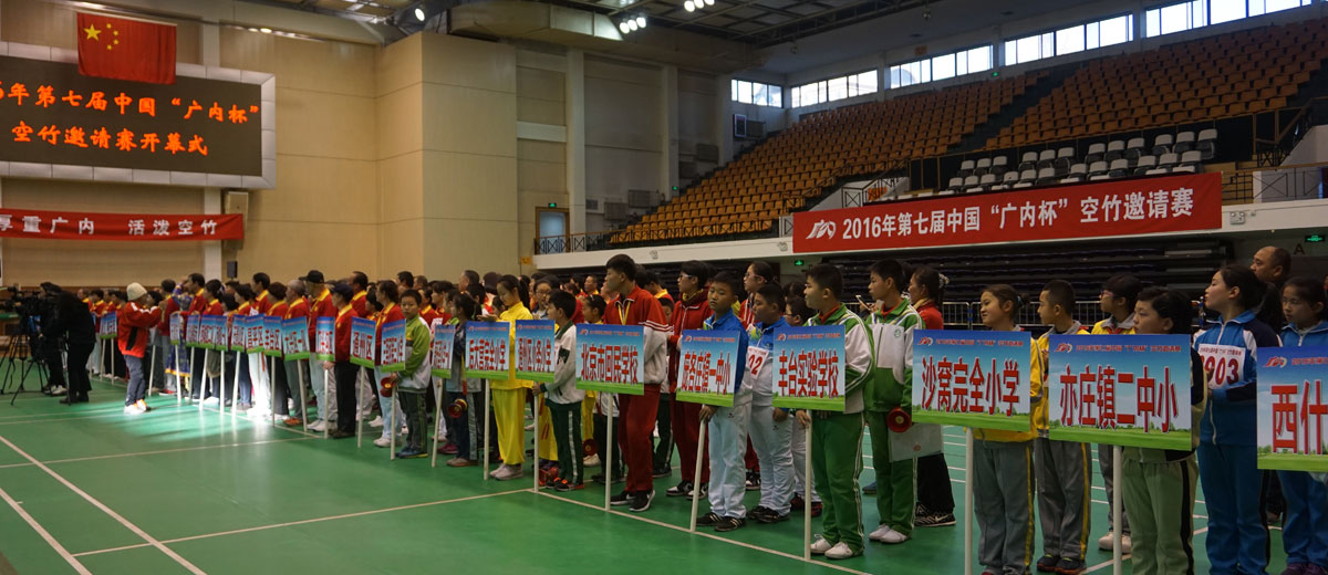 美女被疯狂抽插2016年第七届中国“广内杯”空竹邀请赛